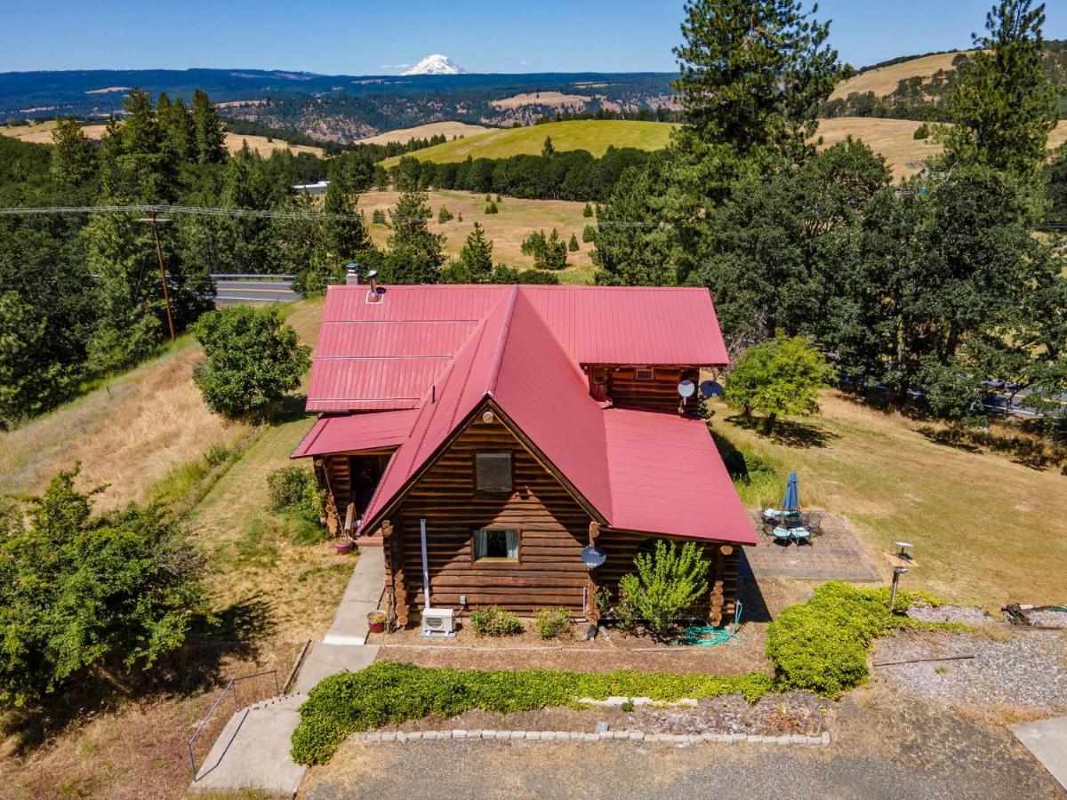 Rowland Log Cabin Home Lyle Ngoại thất bức ảnh