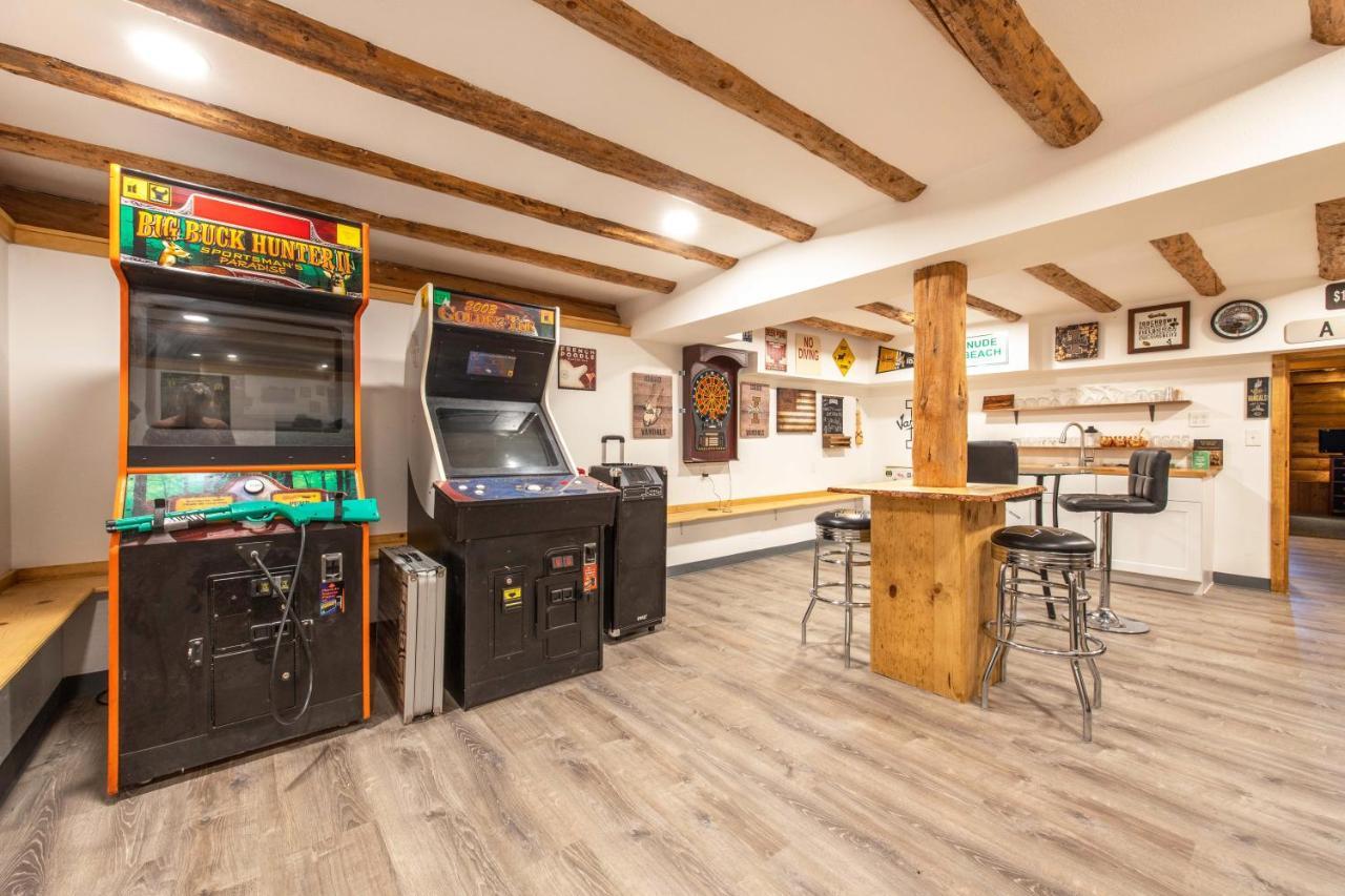 Rowland Log Cabin Home Lyle Ngoại thất bức ảnh